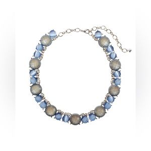 Light Blue Statement Necklace